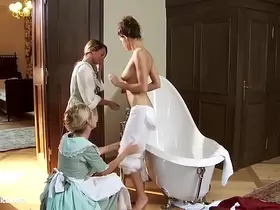 Seduced Maids sensual lesbian scene by SapphiX