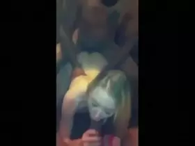 OMG! Cheating British slut gets pounded by 2 Massive Big Black Dicks!!!