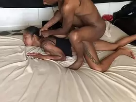 Teen Nympho Can’t Stop Coming on Black King Dick!